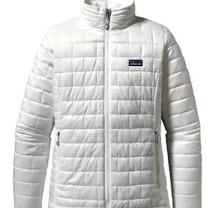 Patagonia woman's nano pearl white jacket XS